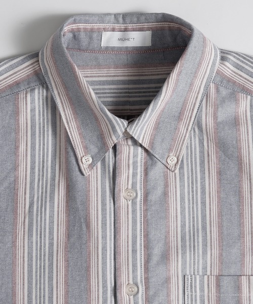 MUHET(ミュエータ)の「アソートレギュラーカラーシャツ(シャツ/ブラウス・レディース・カーキ/チャコールグレー/ブルー/オフホワイト・X-LARGE/MEDIUM)」の19枚目の写真