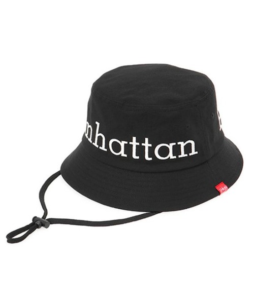 Manhattan Portage（マンハッタンポーテージ）の「Manhattan Portage/マンハッタンポーテージ ハット BIG LOGO SUNSHADE HAT MP261（ハット・メンズ・ホワイト/ブラック・FREE）」の6枚目の写真