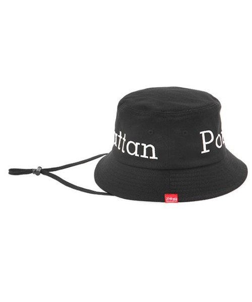 Manhattan Portage（マンハッタンポーテージ）の「Manhattan Portage/マンハッタンポーテージ ハット BIG LOGO SUNSHADE HAT MP261（ハット・メンズ・ホワイト/ブラック・FREE）」の7枚目の写真