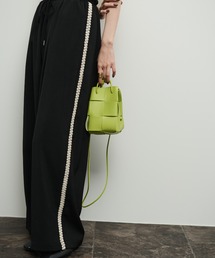 クロス編みミニショルダーBAG