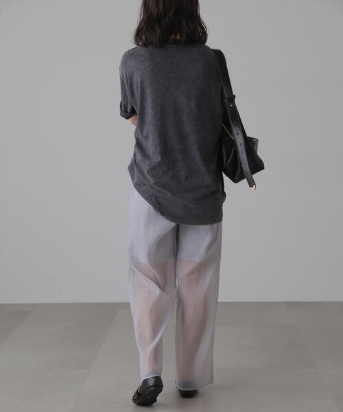 FREE'S MART（フリーズマート）の「◆シアーイージーワイドパンツ（その他パンツ・レディース・ブラック/グレー・FREE）」の14枚目の写真