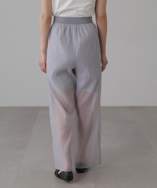 FREE'S MART（フリーズマート）の「◆シアーイージーワイドパンツ（その他パンツ・レディース・ブラック/グレー・FREE）」の17枚目の写真