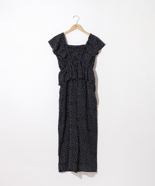 【美品】birthdaybash ロンパース オールインワン サロペット ドット DRAMATIC TWEED SALOPETTE - BIRTHDAY BASH
