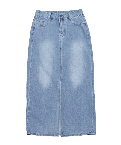 reca（レカ）の「ロングデニムスカート（デニムスカート・レディース・ブルー・M/L/XL）」の15枚目の写真