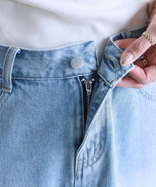 reca（レカ）の「ロングデニムスカート（デニムスカート・レディース・ブルー・M/L/XL）」の10枚目の写真