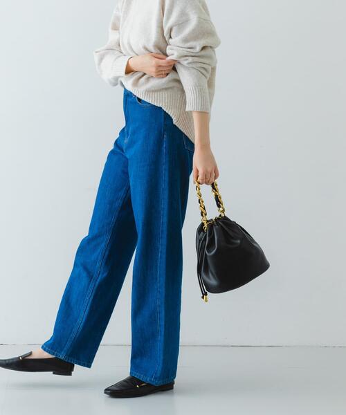 RODE SKO(ロデスコ)の「ビッグチェーンバッグ(ショルダーバッグ・レディース・ブラック/モカ/グリーン系その他・ONE)」の14枚目の写真