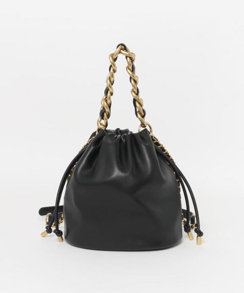 RODE SKO(ロデスコ)の「ビッグチェーンバッグ(ショルダーバッグ・レディース・ブラック/モカ/グリーン系その他・ONE)」の17枚目の写真