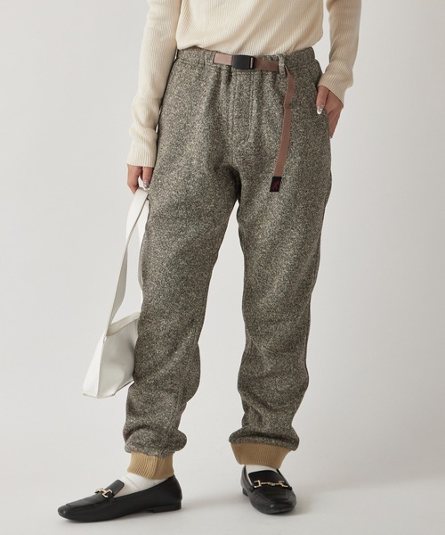 セール】Gramicci/グラミチ BONDING KNIT FLEECE NARROW RIB PANT