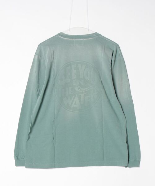 MAGIC NUMBER(マジック ナンバー)の「【MAGIC NUMBER】SEE YOU IN THE WATER XV SUNFADE L/S T-SHIRT(Tシャツ/カットソー・メンズ・チャコールグレー/ダークグリーン/ネイビー・MEDIUM/LARGE/X-LARGE)」の15枚目の写真