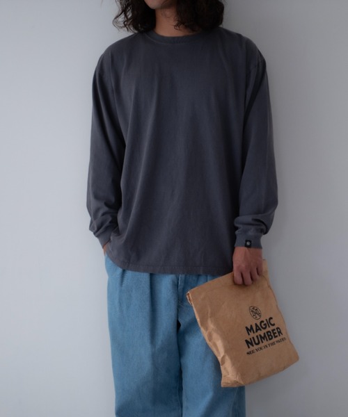 MAGIC NUMBER(マジック ナンバー)の「【MAGIC NUMBER】SEE YOU IN THE WATER XV SUNFADE L/S T-SHIRT(Tシャツ/カットソー・メンズ・チャコールグレー/ダークグリーン/ネイビー・MEDIUM/LARGE/X-LARGE)」の6枚目の写真