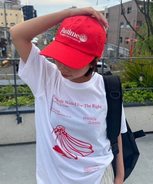 nemne store（ネンネストア）の「カラーロゴ刺繍キャップ（キャップ・レディース・ネイビー/レッド/ブルー・フリー）」の13枚目の写真