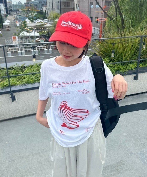 nemne store（ネンネストア）の「カラーロゴ刺繍キャップ（キャップ・レディース・ネイビー/レッド/ブルー・フリー）」の12枚目の写真