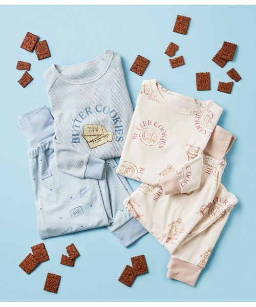 PEACH JOHN(ピーチジョン)の「【腹巻き付きで温活にも◎コットン混生地のワッフルパジャマ】サーマルHARAマキパジャマ(ルームウェア/パジャマ・レディース・ベビーピンク/アイボリー/ライトベージュ/グレイッシュブルー/ライトブルー/ライトブラウン/スモークピンク/ローズ・S/M/M/L)」の9枚目の写真