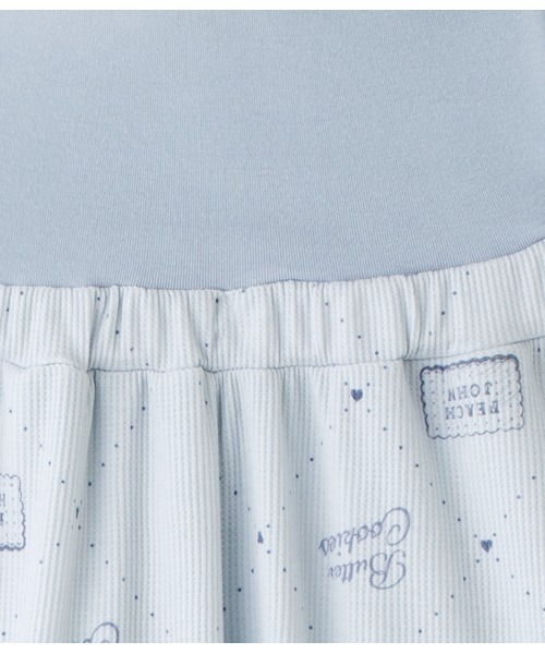 PEACH JOHN(ピーチジョン)の「【腹巻き付きで温活にも◎コットン混生地のワッフルパジャマ】サーマルHARAマキパジャマ(ルームウェア/パジャマ・レディース・ベビーピンク/アイボリー/ライトベージュ/グレイッシュブルー/ライトブルー/ライトブラウン/スモークピンク/ローズ・S/M/M/L)」の13枚目の写真