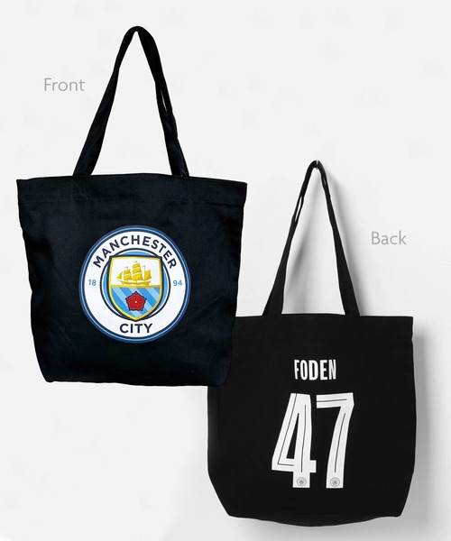 baron（バロン）の「Manchester City キャンバストート（トートバッグ・レディース・ブルー系その他/ブラック系その他4/アイボリー系1/ブルー/ブラック系その他/ブラック系その他3/アイボリー系/ブルー系その他2/ブルー系その他3/ブルー系その他4/ブラック/ブラック系その他2/アイボリー/アイボリー系2/アイボリー系3/アイボリー系4/アイボリー系5・FREE）」の6枚目の写真
