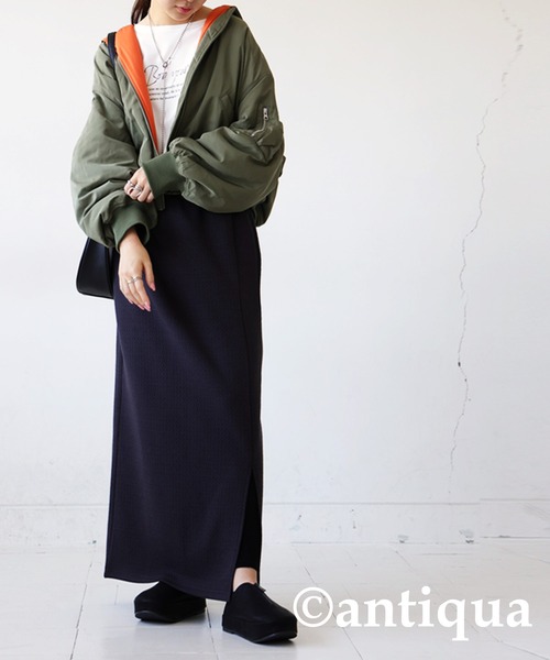 antiqua(アンティカ)の「傾斜ソールスリッポン(スリッポン・レディース・ブラック・M/L/LL)」の21枚目の写真