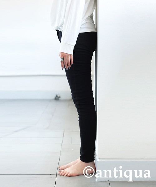 antiqua(アンティカ)の「傾斜ソールスリッポン(スリッポン・レディース・ブラック・M/L/LL)」の22枚目の写真