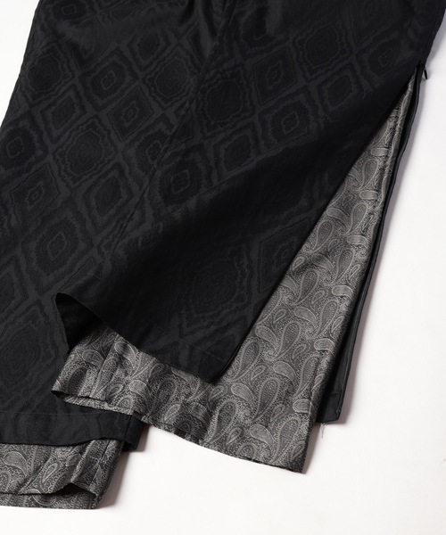 amok(アモク)の「LAYERED PANTS(スラックス・メンズ・ブラック/ホワイト・S/M/L)」の19枚目の写真