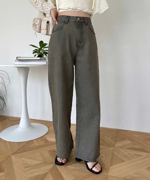 one after another NICE CLAUP(ワンアフターアナザーナイスクラップ)の「アソートワイドデニムパンツ【SMサイズ展開】(デニムパンツ・レディース・ブルー/グレー系その他/ブルー系その他・SMALL/MEDIUM)」の22枚目の写真