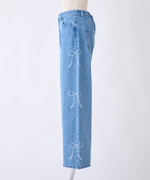 one after another NICE CLAUP(ワンアフターアナザーナイスクラップ)の「アソートワイドデニムパンツ【SMサイズ展開】(デニムパンツ・レディース・ブルー/グレー系その他/ブルー系その他・SMALL/MEDIUM)」の14枚目の写真