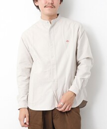 【DANTON/ダントン】SOX BAND COLLAR SHIRT LS