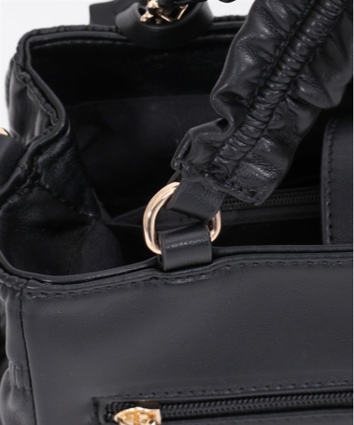 【セール】薔薇金具付シャーリングバッグ（ショルダーバッグ）｜axes femme（アクシーズファム）