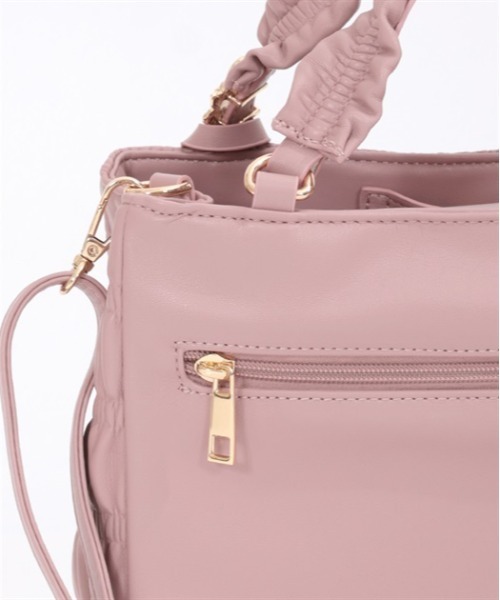 【セール】薔薇金具付シャーリングバッグ（ショルダーバッグ）｜axes femme（アクシーズファム）