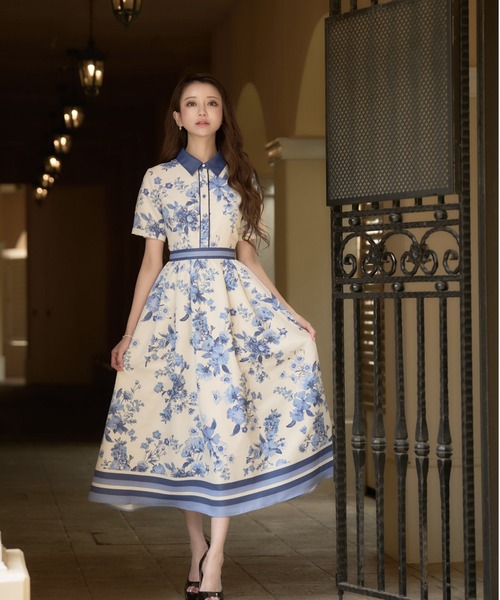 emiriawiz（エミリアウィズ）の「Chouchou fleur bicolor one-piece