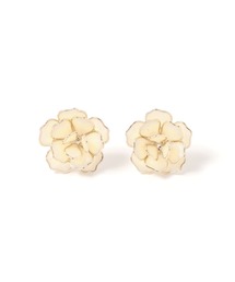 立体フラワーピアス/130962