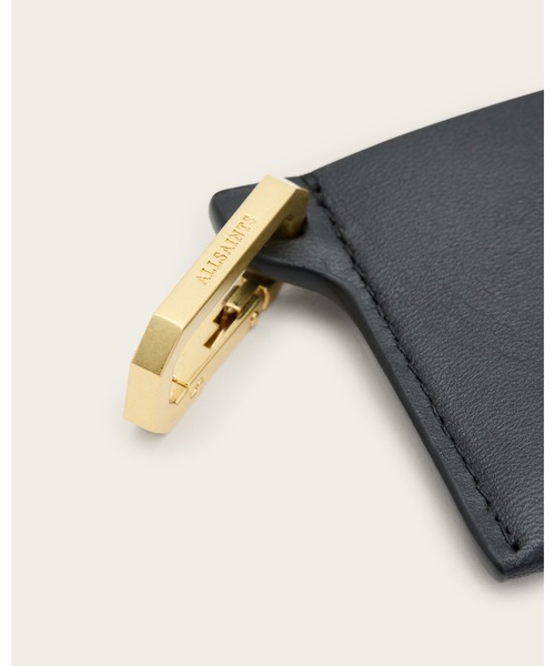 ALLSAINTS（オールセインツ）の「HEX LEATHER CARDHOLDER | HEX レザー カードホルダー（カードケース・レディース・ブラック・ONE SIZE）」の12枚目の写真