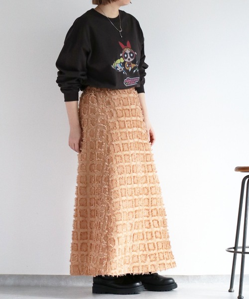 cepo(セポ)の「【パワーパフガールズ】ビッグシルエットロングスリーブTee(Tシャツ/カットソー・レディース・ホワイト系3/ブラック系2/ホワイト系1/ホワイト系2/ブラック系1/ブラック系3/ホワイト系4/ブラック系4・M)」の17枚目の写真