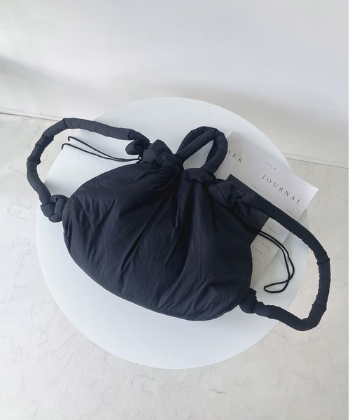 AS KNOW AS plus(アズノゥアズプラス)の「パテッド3wayショルダーバッグ(ショルダーバッグ・レディース・ブラック/グレー/アイボリー/ブルー・FREE)」の15枚目の写真