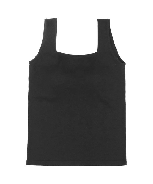 OUR WACOAL(アワワコール)の「カップ付きニットタンクトップ(インナーウェア/肌着・レディース・ブラック/オレンジ/オリーブ・M/L)」の16枚目の写真