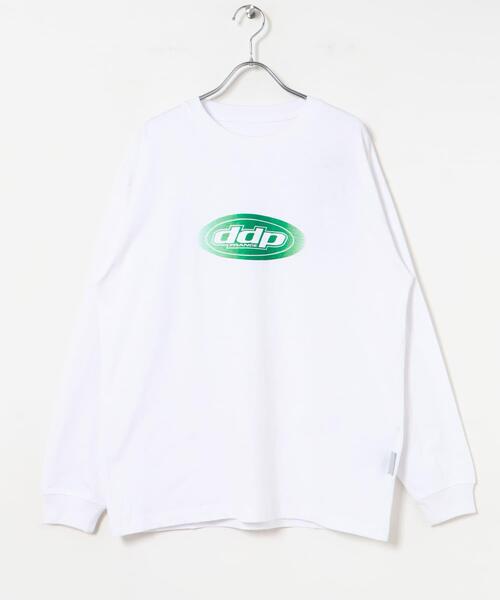 ddp(ディーディーピー)の「ddp Foil Print Long Sleeve T-shirts(Tシャツ/カットソー・メンズ・ホワイト/グレー/ブラック・MEDIUM/LARGE/X-LARGE)」の7枚目の写真