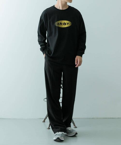 ddp(ディーディーピー)の「ddp Foil Print Long Sleeve T-shirts(Tシャツ/カットソー・メンズ・ホワイト/グレー/ブラック・MEDIUM/LARGE/X-LARGE)」の11枚目の写真