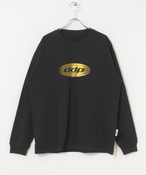 ddp(ディーディーピー)の「ddp Foil Print Long Sleeve T-shirts(Tシャツ/カットソー・メンズ・ホワイト/グレー/ブラック・MEDIUM/LARGE/X-LARGE)」の12枚目の写真