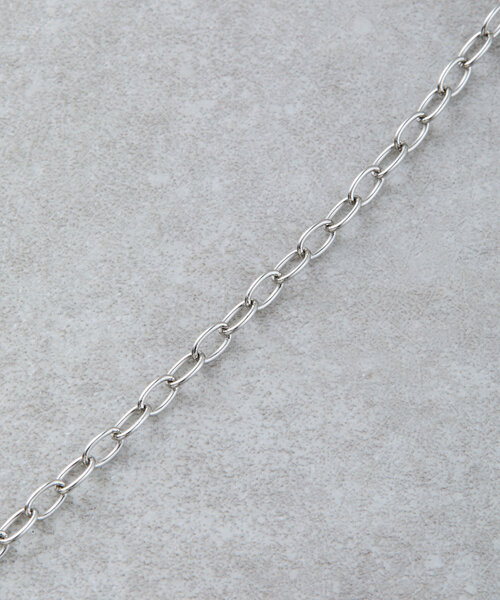 BEARDSLEY（ビアズリー）の「シルバー＆パールラリエット（ネックレス・レディース・シルバー・FREE）」の3枚目の写真