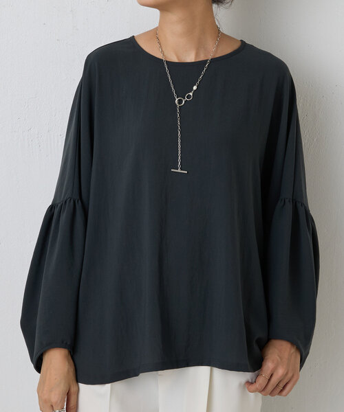 BEARDSLEY（ビアズリー）の「シルバー＆パールラリエット（ネックレス・レディース・シルバー・FREE）」の6枚目の写真