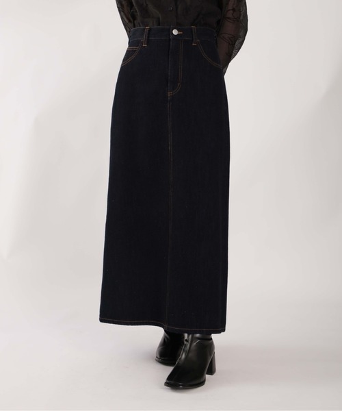 デニムロングタイトスカート（デニムスカート）｜1chaku.（イッチャク）
