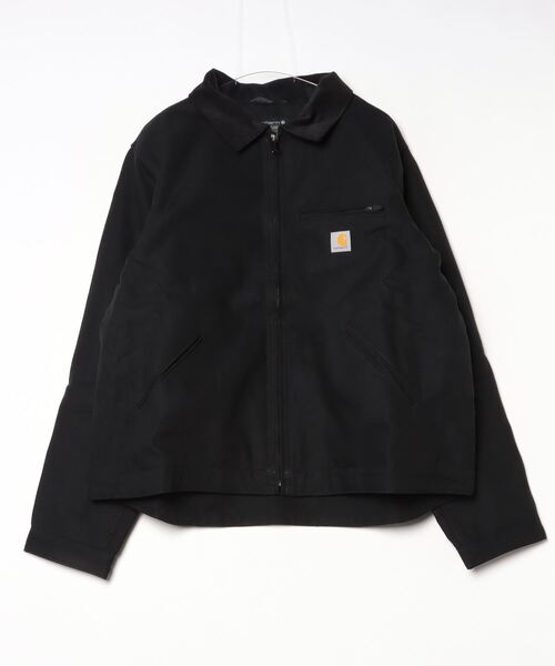 Carhartt（カーハート）の「Carhartt /カーハート / DUCK DETROIT JACKET/BLANKET LINED / CRHTT-J001（ブルゾン・メンズ・ブラック/ブラウン・X-LARGE/LARGE）」の4枚目の写真