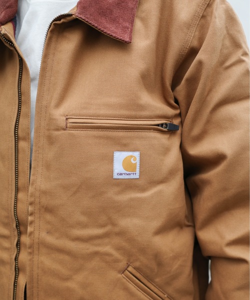 Carhartt（カーハート）の「Carhartt /カーハート / DUCK DETROIT JACKET/BLANKET LINED / CRHTT-J001（ブルゾン・メンズ・ブラック/ブラウン・X-LARGE/LARGE）」の7枚目の写真