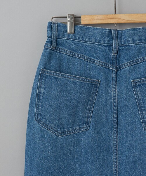coen（コーエン）の「カーブデニムスカート（デニムスカート・レディース・ダークグレー/コバルトブルー・M/L）」の22枚目の写真