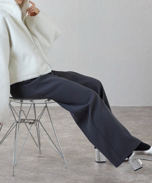 ap retro(アプレトロ)の「ベルト付きトラウザーパンツ(その他パンツ・レディース・モカ/ブラック/グレー・SMALL/MEDIUM/LARGE)」の7枚目の写真