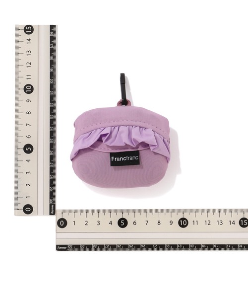 Francfranc（フランフラン）の「くしゅらくエコバッグ ライトパープル（トートバッグ・レディース・ライトパープル・FREE）」の6枚目の写真