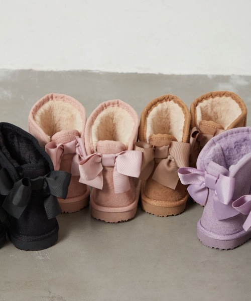 UGG ピンク ムートンブーツ リボン付きスリング 多種