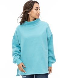 BILLABONG レディース OFF TURTLE SWEAT SHI トレーナー 【2024年秋冬モデル】/ビラボンモックネック裏起毛トレーナー