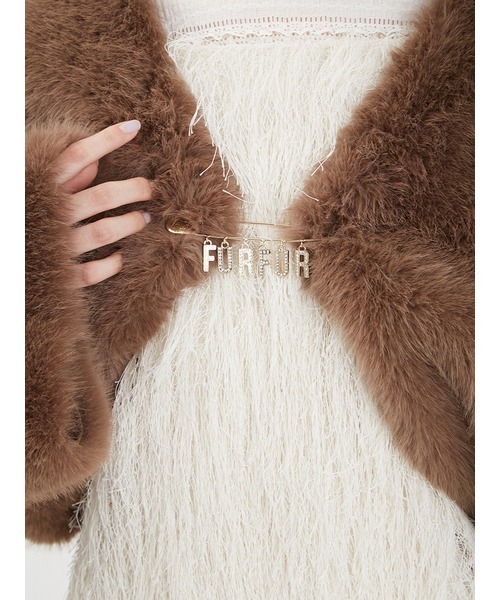 FURFUR(ファーファー)の「スウィングロゴブローチ(ブローチ/コサージュ・レディース・シルバー/ゴールド・FREE)」の3枚目の写真