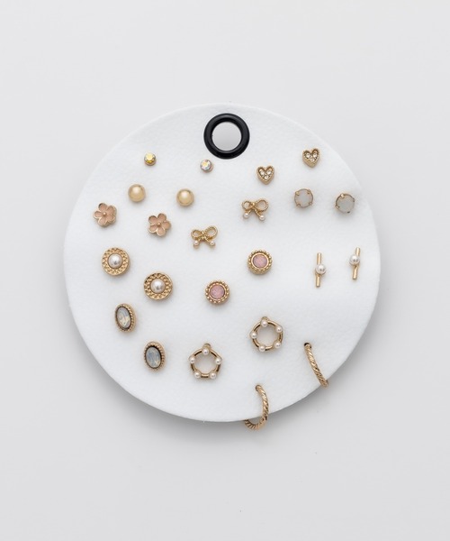ciite'(シーテ)の「ピアス 12セット / pierce 12 set(ピアス(両耳用)・レディース・シルバー/ゴールド・FREE)」の3枚目の写真