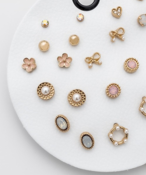 ciite'(シーテ)の「ピアス 12セット / pierce 12 set(ピアス(両耳用)・レディース・シルバー/ゴールド・FREE)」の4枚目の写真