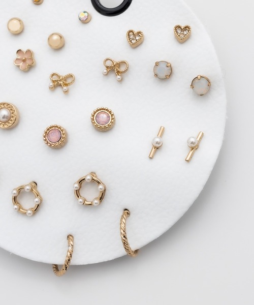 ciite'(シーテ)の「ピアス 12セット / pierce 12 set(ピアス(両耳用)・レディース・シルバー/ゴールド・FREE)」の5枚目の写真